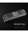 250W / 24V DC voeding voor LED strips - 10.5A, IP20, Slim design