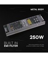 250W / 24V DC voeding voor LED strips - 10.5A, IP20, Slim design