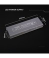 150W / 24V DC voeding voor LED strips - 6.25A, IP67 waterdicht