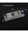 36W / 12V DC Slim voeding voor LED strips - 3A, IP20 binnen