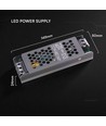 60W / 12V DC Slim voeding voor LED strips - 5A, IP20 binnen