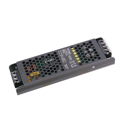 150W / 12V DC voeding voor LED strips - 12.5A, IP20, Slim design
