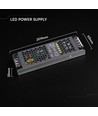150W / 12V DC voeding voor LED strips - 12.5A, IP20, Slim design