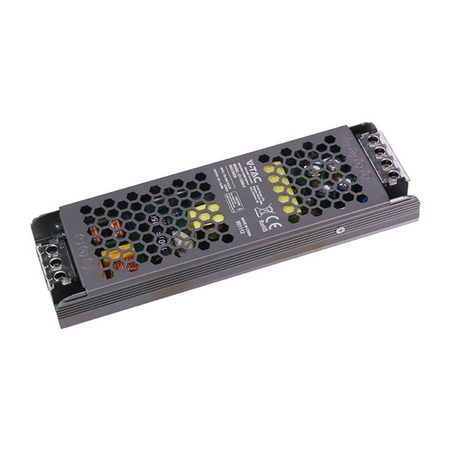 200W / 12V DC voeding voor LED strips - 16.5A, IP20, Slim design
