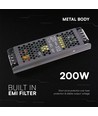 200W / 12V DC voeding voor LED-strips - 16,5A, IP20, Slim