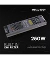 250W / 12V DC voeding voor LED strips - 20.83A, IP20, Slim design