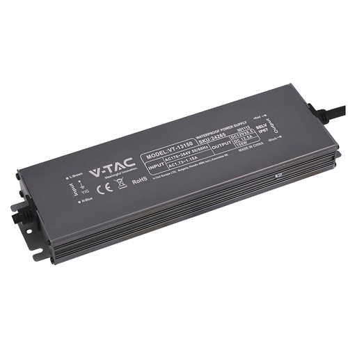 150W / 12V DC Voeding - 12.5A, IP67 Waterdicht