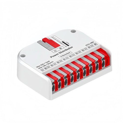 LED strip verdeler - Hub met 9 uitgangen, 25A