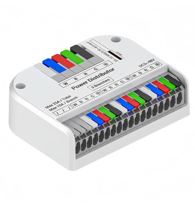 LEDlife Dupont verdeler - Hub met 6 uitgangen