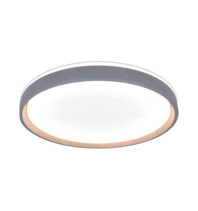 V-Tac 60W Designer plafondlamp met afstandsbediening - 3-in-1 CCT, dimbaar, houtafwerking