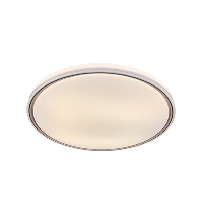 V-Tac 30W/60W/30W Designer plafondlamp met afstandsbediening - 3-in-1, dimbaar, bruine ring, incl. lichtbron