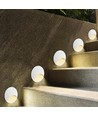 3W LED inbouwspot voor trappen - Rond, wit, IP65, 3000K