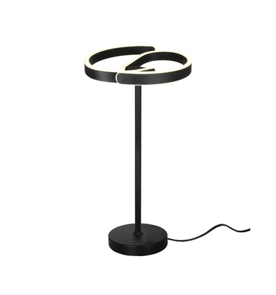 V-Tac 25W LED design tafellamp - 4000K, mat zwart, decoratief