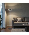 25W LED design vloerlamp - Ø30 x 142cm, mat zwart, 4000K