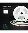 V-Tac 20m 8W/m Ultra Long LED strip - 24V, IP20, 3000K, 120 LEDs p/m
