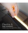 V-Tac 20m 8W/m Ultra Long LED-strip - 24V, IP20, 3000K
