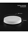 V-Tac 18W Ø22,5cm BACKLIT opbouwpaneel - 3-in-1 CCT, CREE, 6 jaar garantie