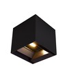 V-Tac 9W Solara wandlamp met sensor - Zonne-energie, IP65, 3-in-1 CCT, zwart