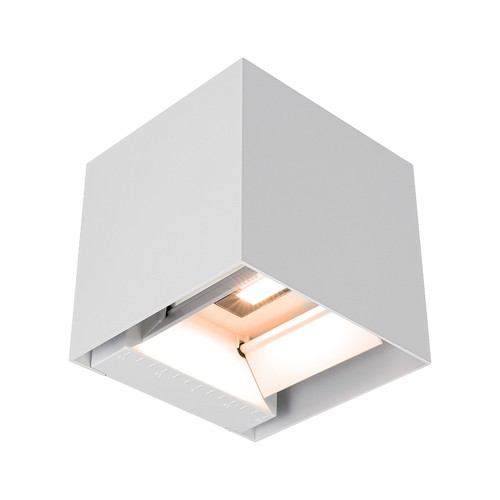 V-Tac 9W Solara wandlamp met sensor - IP65, wit, 3-in-1 CCT, zonne-energie LED met PIR-sensor
