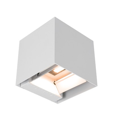 V-Tac 9W Solara wandlamp met sensor - IP65, wit, 3-in-1 CCT, zonne-energie