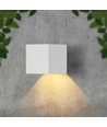 V-Tac 9W Solara wandlamp met sensor - IP65, wit, 3-in-1 CCT, zonne-energie