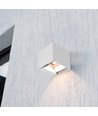 V-Tac 9W Solara wandlamp met sensor - IP65, wit, 3-in-1 CCT, zonne-energie
