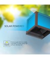 V-Tac 9W Solara wandlamp met sensor, CCT - IP65, Cortenkleurig, zonne-energie