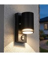 GU10 wandlamp met PIR-sensor - IP44 buiten, zonder lichtbron