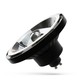 GU10 12W zwarte LED spot - AR111