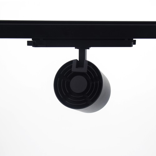 LEDlife 30W zwarte DALI spanningsrail spot - RA 90, 38 graden, 3-fasen