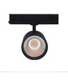 LEDlife 30W zwarte DALI spanningsrail spot - RA 90, 38 graden, 3-fasen