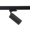 10W 3-fasen RA97 dimbare spanningsrail spot - 110lm/w, zwart