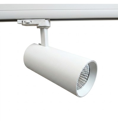 Outlet: 30W LED railspot - 3-fase, wit, 3000lm, 3000K, RA90