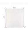 60x60 LED-paneel, 30W - RA90, DALI / push dimbaar, UGR19, witte rand