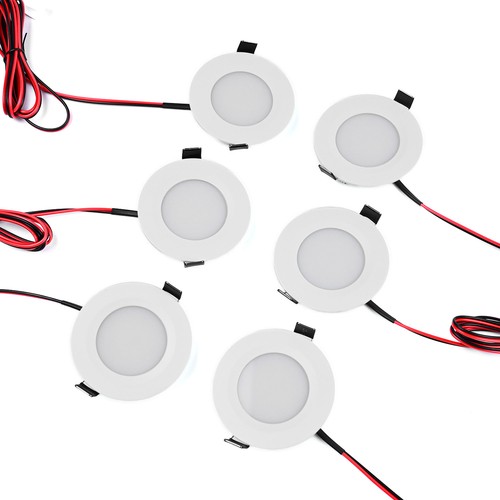 LEDlife inbouwspot - 3W, rond, roestvrij staal, 24V AC/DC