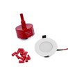LEDlife inbouwspot - 3W, rond, roestvrij staal, 24V AC/DC