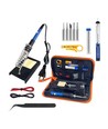 Soldeerbout instelbare temperatuur - 60W, set incl. houder en 5 soldeerpunten