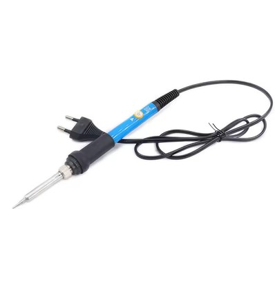 Soldeerbout instelbare temperatuur - 60W, set incl. houder en 5 soldeerpunten