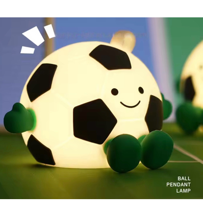 MOCHI Voetbal nachtlamp kleurwissel + warm wit - Dimbaar, IP20 binnen