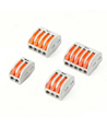 Verbindingsklemmen set 46 st. - 0,32-2,5 mm² voor 2/3/4/5 draden