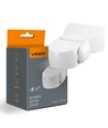 PIR bewegings- en lichtsensor 1200W - IP65, wit