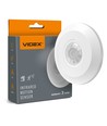 PIR bewegings- en lichtsensor, 800W - Wit, inbouwsensor