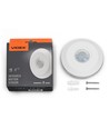 PIR bewegings- en lichtsensor, 800W - Wit, inbouwsensor