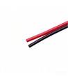 10m Kabel rood/zwart - 2x1,2mm²(16AWG), 12-24V, voor LED-strip
