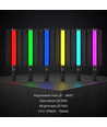 20W RGB+CCT LED-buis voor foto en video - Instelbare HSL en 39 FX-effecten