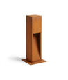 Corten tuinlamp - 50cm, 12W, IP65 buiten, incl. lichtbron