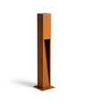 Corten tuinlamp - 100 cm, 12W, IP65 buiten, incl. lichtbron