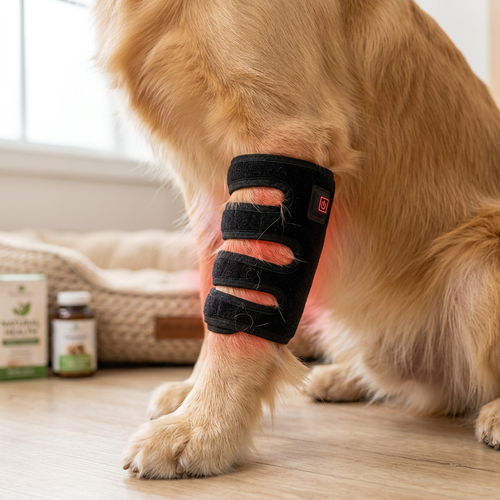 Lichttherapie bandage voor hond of kat - Infrarood, Batterij
