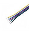 5m RGB+CCT-kabel voor LED strip - 6 × 0,35 mm², 12/24V