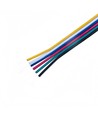 5m RGB+CCT-kabel voor LED strip - 6 × 0,35 mm², 12/24V